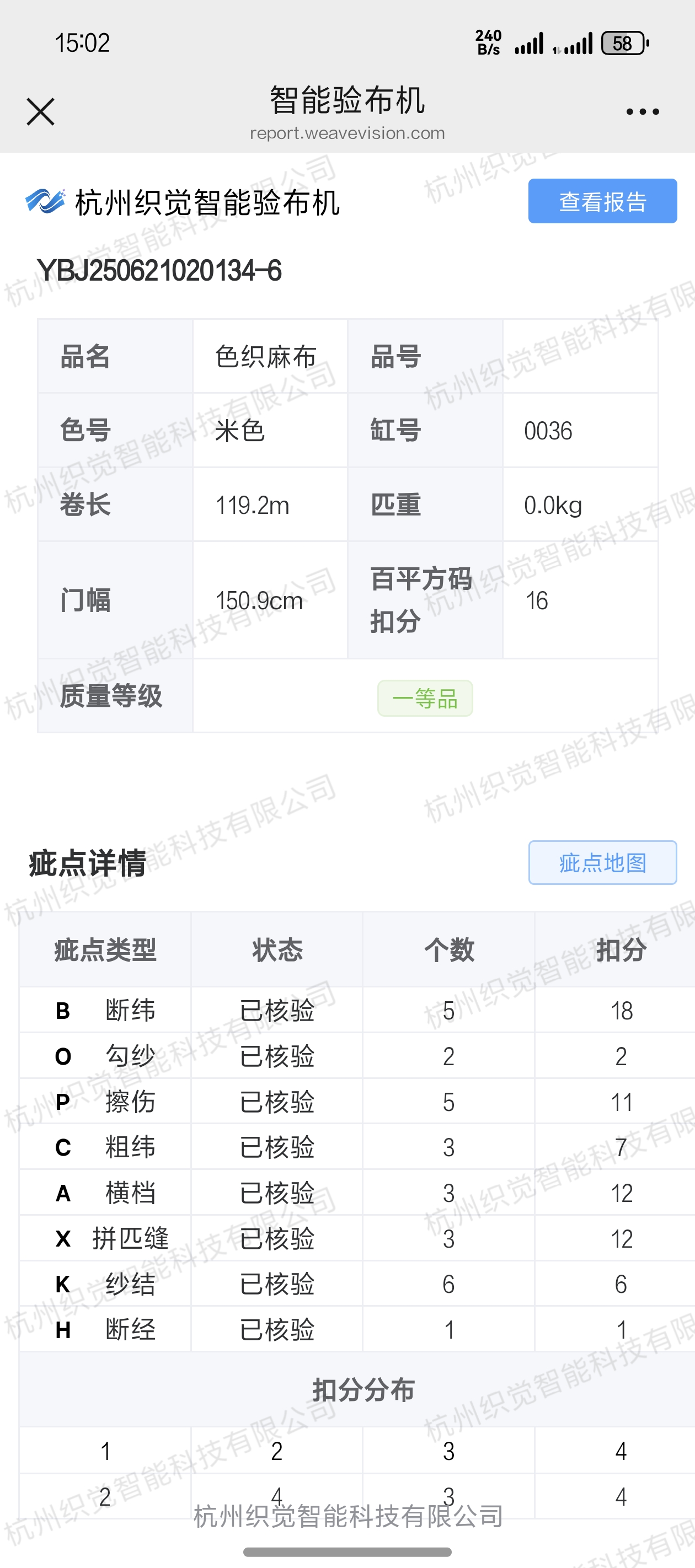 移动端质检报告